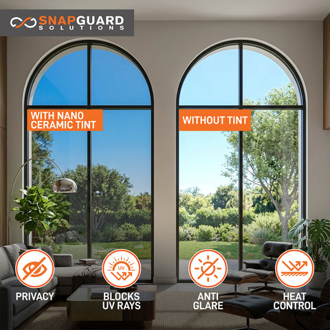 Nano Ceramic Home Window Tint Film - 5ft x 10ft