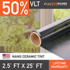 Car Window Tint Film-35% VLT Premium Cabon Tinting Roll | 24IN x 25FT Car Window Tint Film-35% VLT Premium Cabon Tinting Roll | 24IN x 25FT