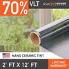 Snapguard Solutions Nano Ceramic Window Tint - 2ft x 12ft + Lifetime Warranty
